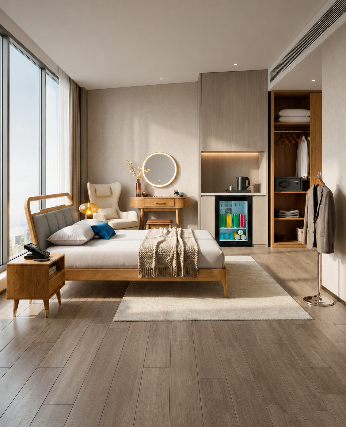 LaxRee Amenities — Premium Hotel Room