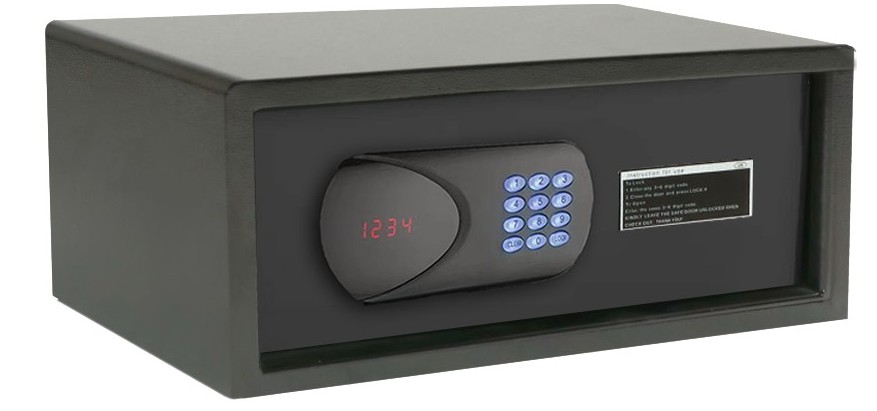 Laptop Size Safe Box — LED Display