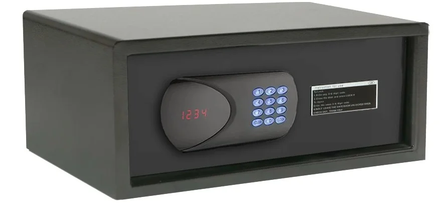 Laptop Size Safe Box — LED Display