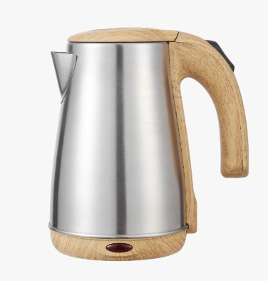 0.6L Electric Kettle — Wooden Finish