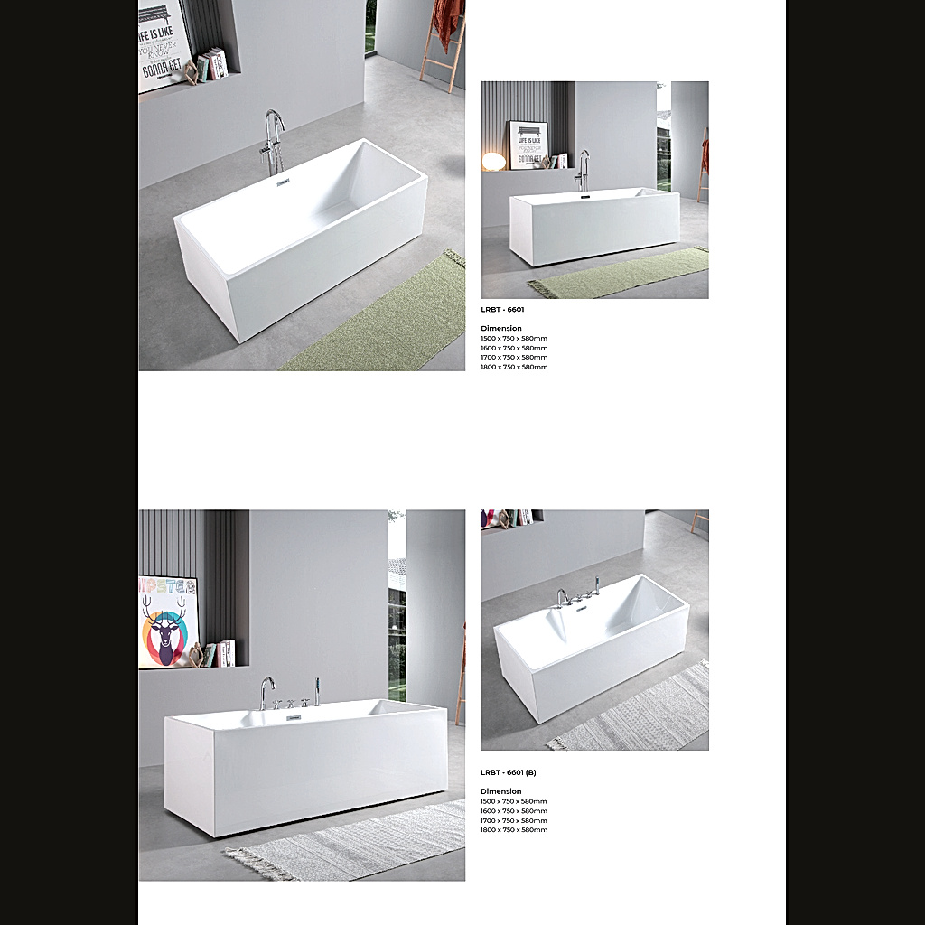 Freestanding Bath Tub — LRBT-6601